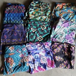 9 pairs of LuLaRoe TC leggings